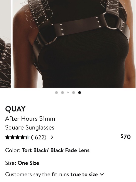 Quay Tortoiseshell Gradient Lens Women’s Sunglasses main image 4